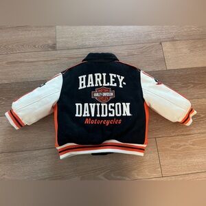 Harley-Davidson Reversible Jacket Coat Toddler Size 2T